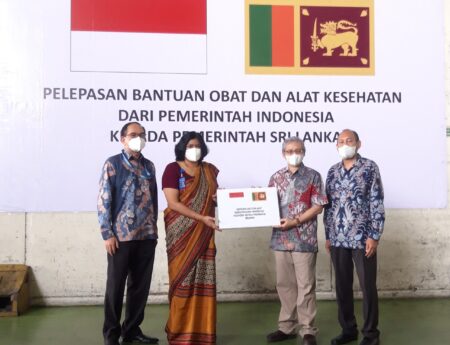 Media Release: The Government of Indonesia donates medical supplies