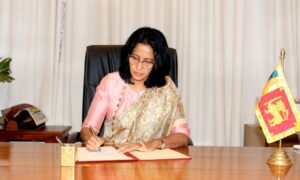 New Foreign Secretary Aruni Wijewardane assumes duties
